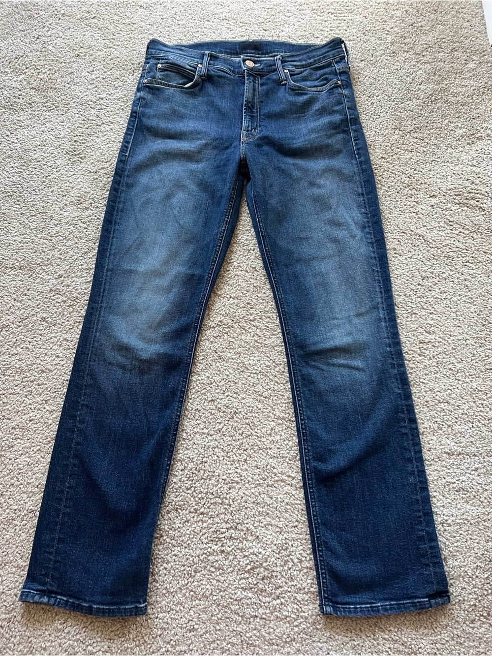 Mother The Mid Rise Dazzler Ankle in Wish on a Star Sz 28.